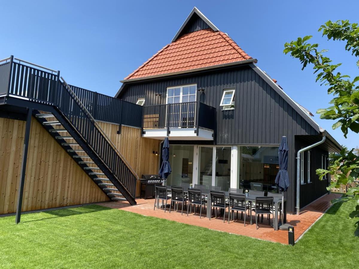 Fh Magnolia Fuer 12 Pers. Mit Terrasse + Dachterasse Vila Born Exterior foto