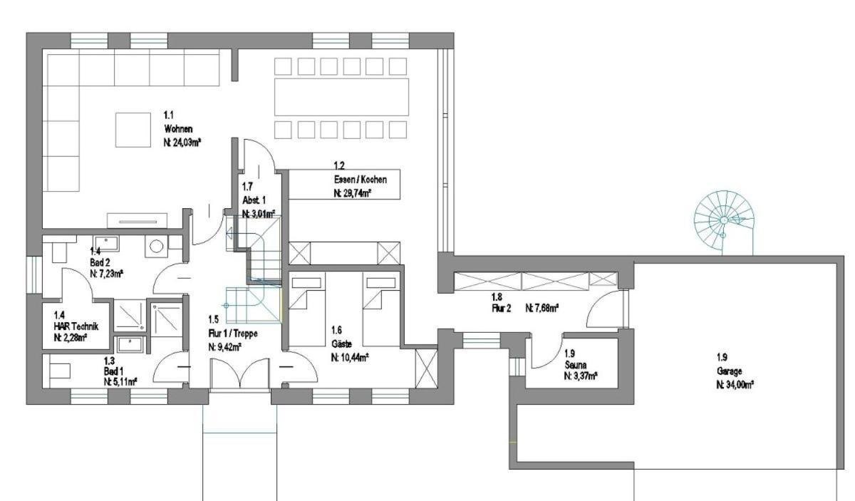 Fh Magnolia Fuer 12 Pers. Mit Terrasse + Dachterasse Vila Born Exterior foto